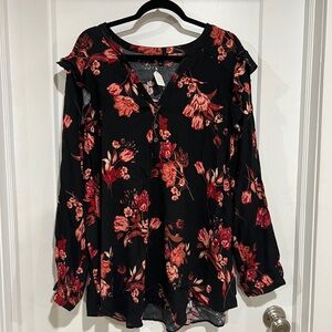 Torrid Ruffle Blouse